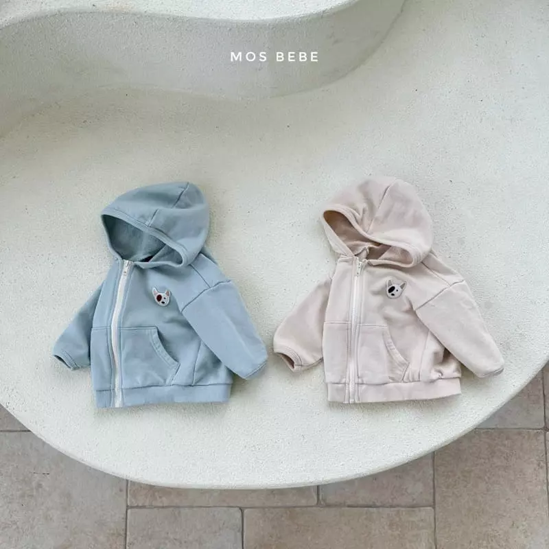 Mos Bebe - Korean Baby Fashion - #babyootd - Wow Hoody Zip-up