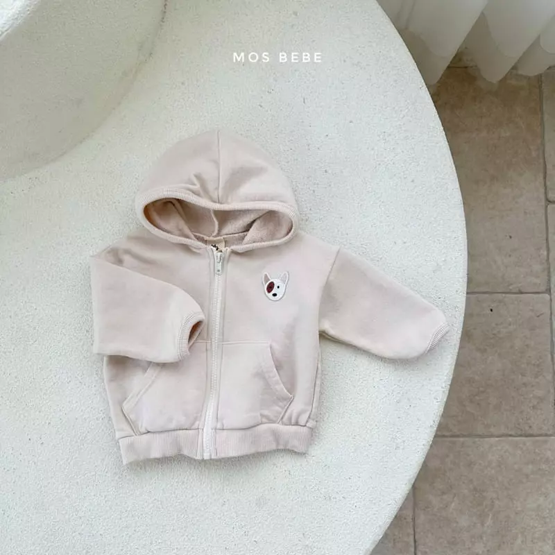 Mos Bebe - Korean Baby Fashion - #babyoutfit - Wow Hoody Zip-up - 2