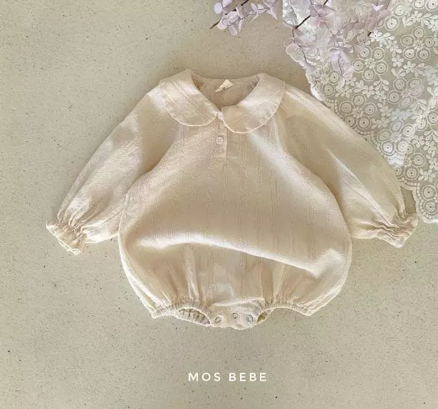 Mos Bebe - Korean Baby Fashion - #babywear - Biangca Collar Bodysuit - 10