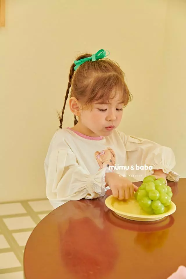 Mumunbaba - Korean Children Fashion - #childofig - Bear Ballerina Tee - 7