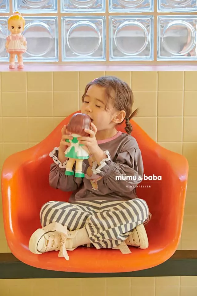 Mumunbaba - Korean Children Fashion - #discoveringself - Bear Ballerina Tee - 10