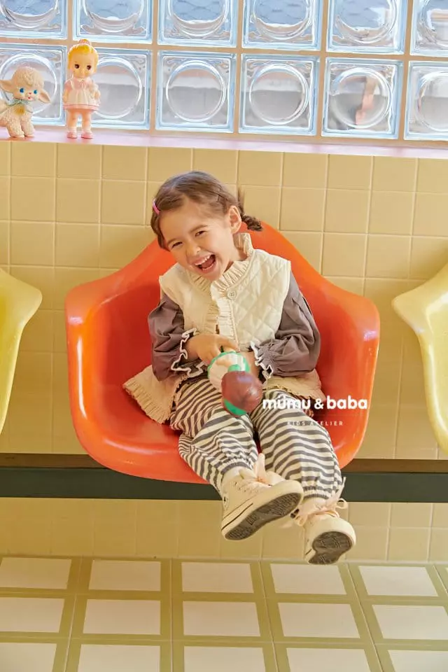 Mumunbaba - Korean Children Fashion - #discoveringself - Shabet Frill Vest - 3