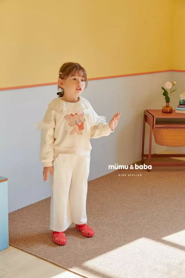 Mumunbaba - Korean Children Fashion - #kidsshorts - Jane Pearl Span Pants - 6