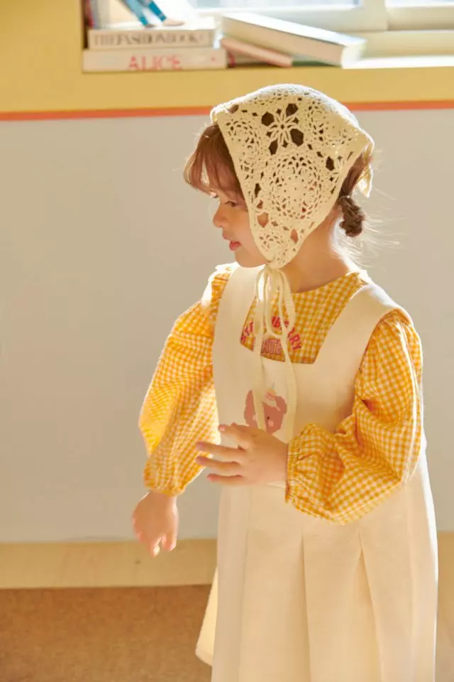 Mumunbaba - Korean Children Fashion - #kidsstore - Net Wrinkle One-piece - 11