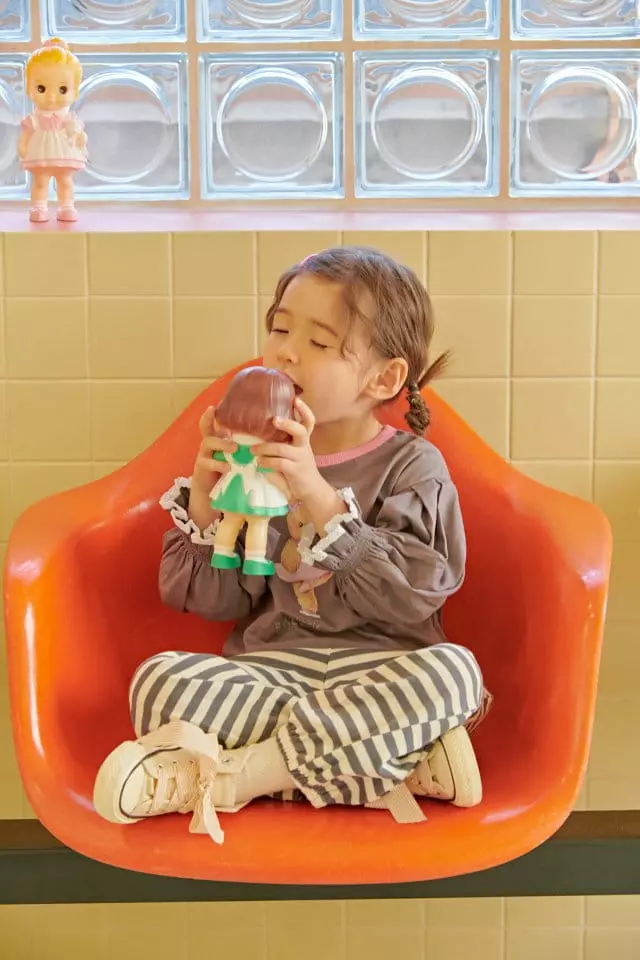 Mumunbaba - Korean Children Fashion - #minifashionista - Stripes Pants - 6