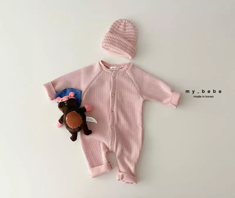 My Bebe - Korean Baby Fashion - #babyfashion - Rib Bodysuit - 9