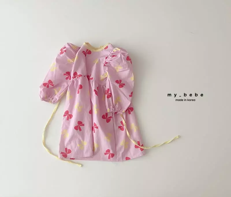 My Bebe - Korean Children Fashion - #Kfashion4kids - Color One-piece - 9