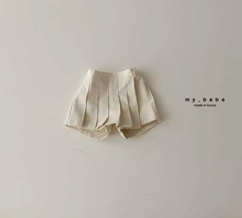 My Bebe - Korean Children Fashion - #childrensboutique - Wrinkle Skirt Pants - 12