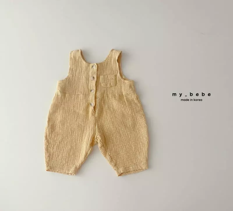 My Bebe - Korean Children Fashion - #littlefashionista - Twist Jump Bodysuit - 5