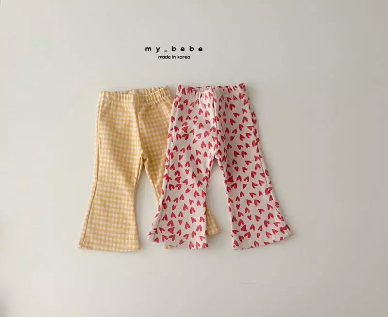 My Bebe - Korean Children Fashion - #magicofchildhood - Bootscut Pants - 2