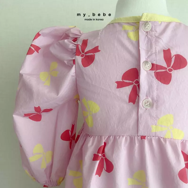 My Bebe - Korean Children Fashion - #minifashionista - Color One-piece - 12