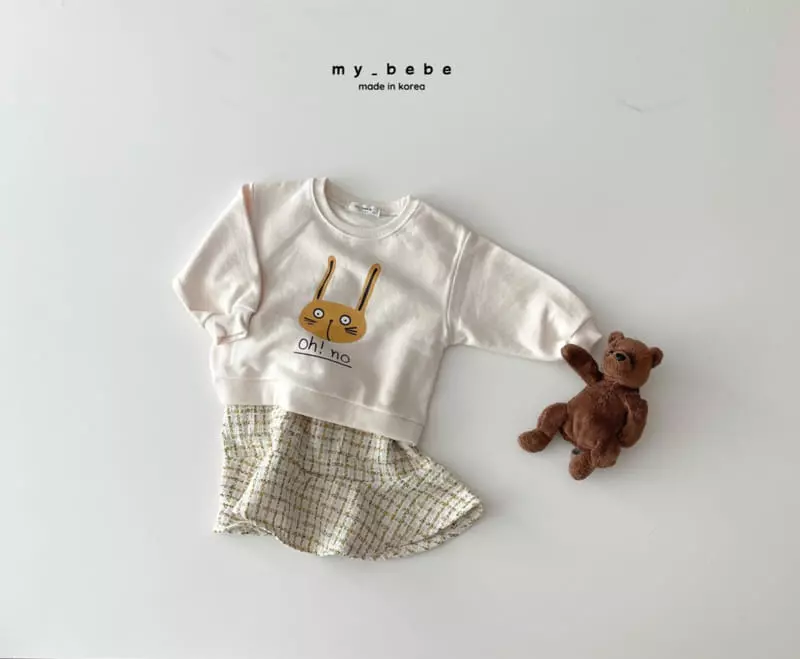 My Bebe - Korean Children Fashion - #minifashionista - Mini Twid One-piece - 9