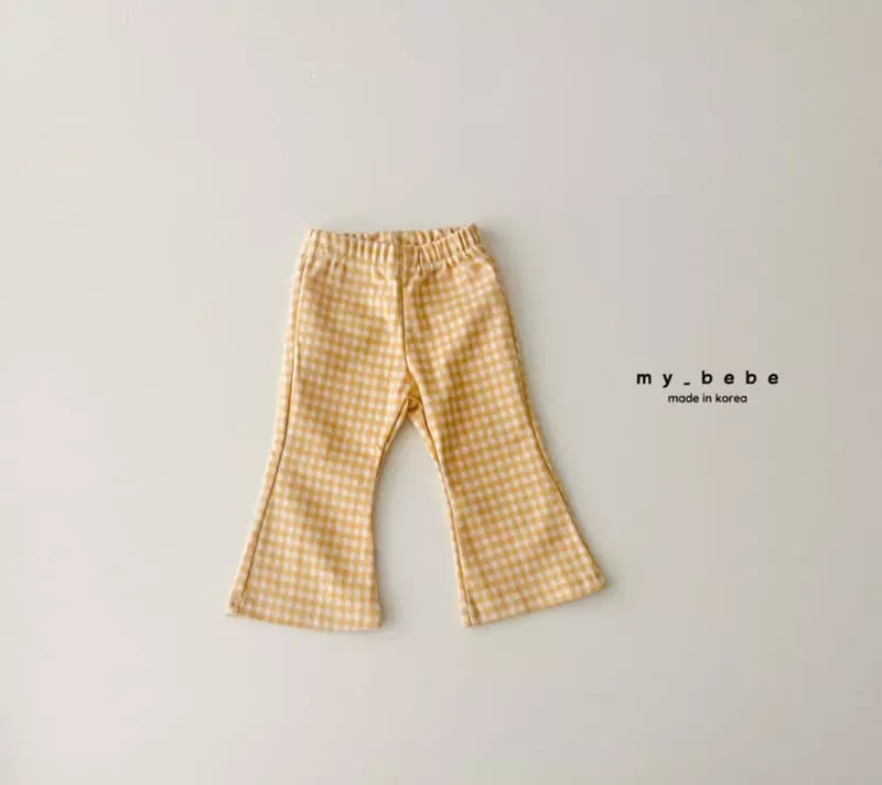 My Bebe - Korean Children Fashion - #minifashionista - Bootscut Pants - 3