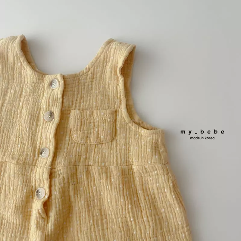 My Bebe - Korean Children Fashion - #minifashionista - Twist Jump Bodysuit - 7