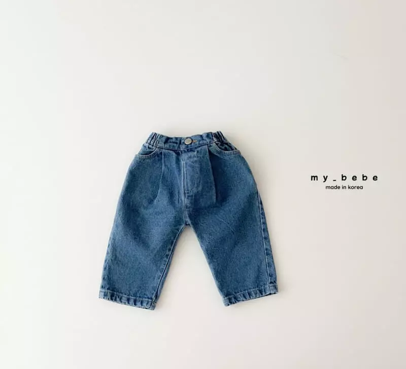 My Bebe - Korean Children Fashion - #prettylittlegirls - Pintuck Jeans - 8