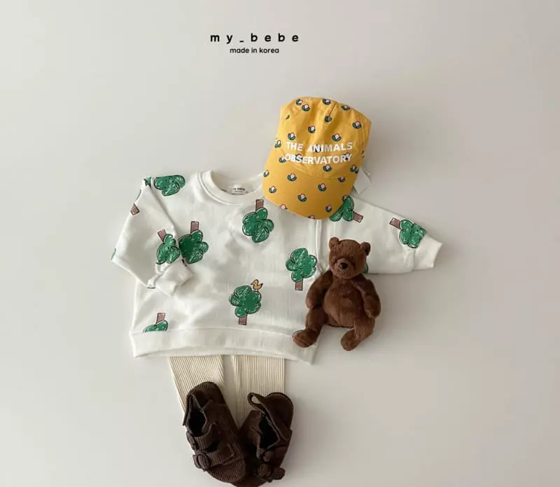 My Bebe - Korean Children Fashion - #prettylittlegirls - Print Sweatshirt - 11