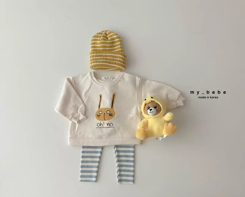 My Bebe - Korean Children Fashion - #todddlerfashion - Stripes Beanie - 7