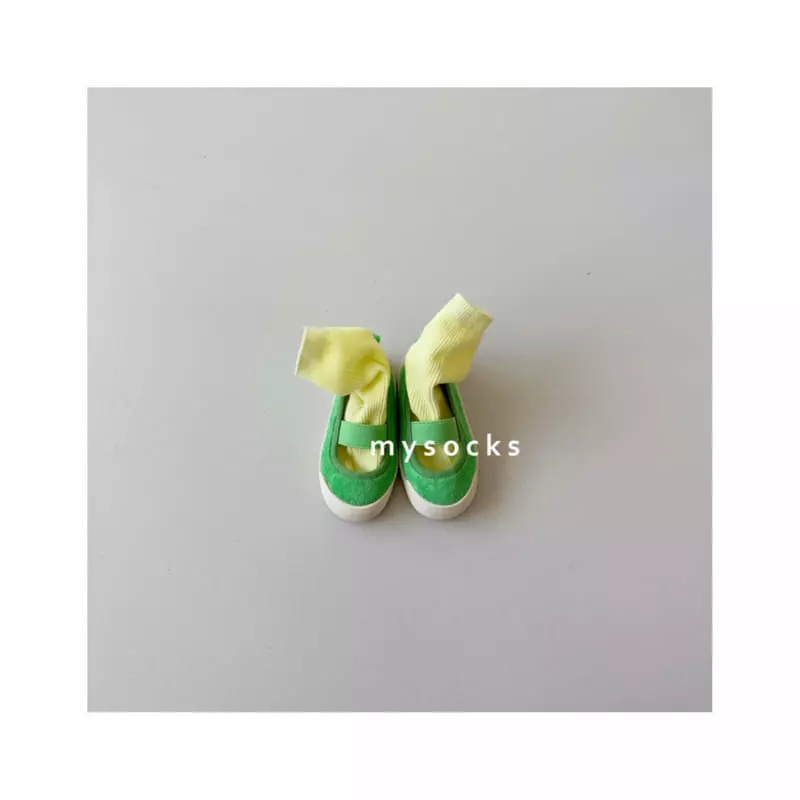 My Socks - Korean Children Fashion - #todddlerfashion - Neon Penn Socks Set - 4