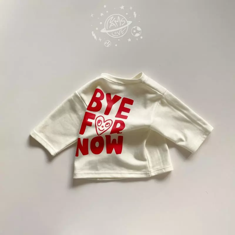 Nams - Korean Children Fashion - #kidzfashiontrend - Heart Bye Box Tee - 4