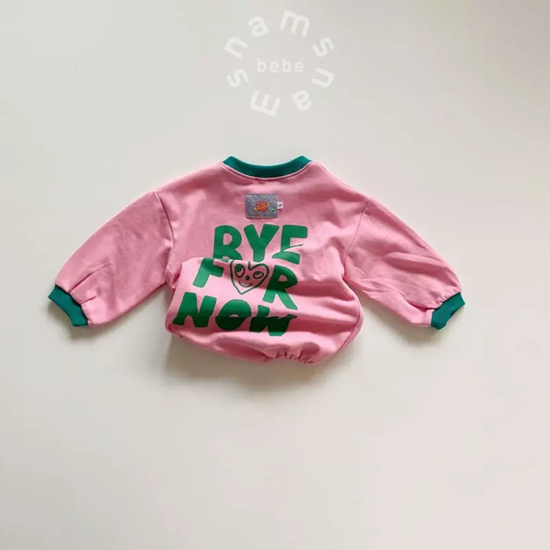 Nams - Korean Children Fashion - #childofig - Bebe Heart Bye Bodysuit - 8