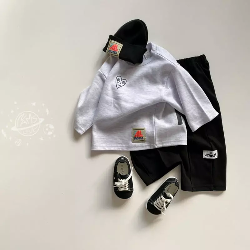 Nams - Korean Children Fashion - #childofig - Heart Bye Box Tee - 10