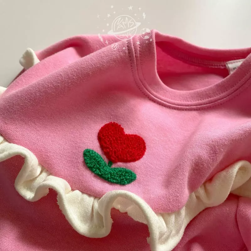 Nams - Korean Children Fashion - #childrensboutique - Tulip Top Bottom Set - 4