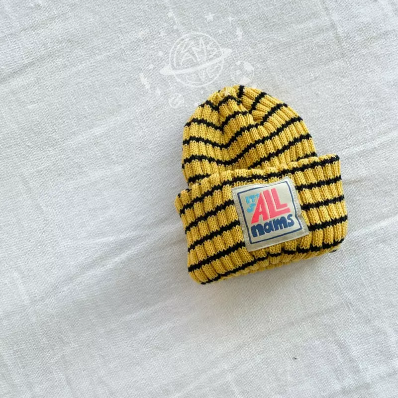 Nams - Korean Children Fashion - #littlefashionista - Stripes Beanie - 3