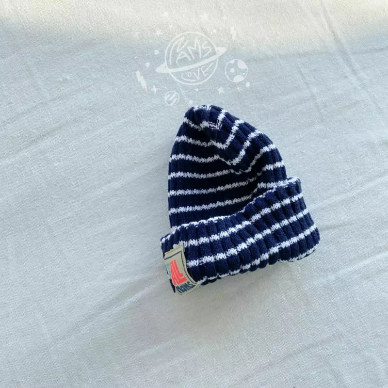 Nams - Korean Children Fashion - #littlefashionista - Stripes Beanie - 4