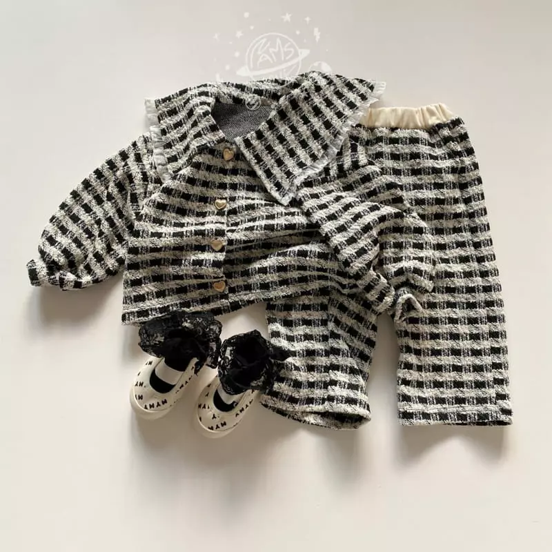 Nams - Korean Children Fashion - #prettylittlegirls - Twid Cardigan - 10