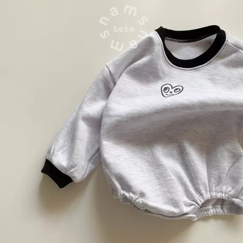 Nams - Korean Children Fashion - #todddlerfashion - Bebe Heart Bye Bodysuit - 5