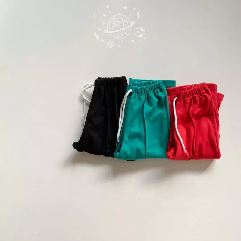 Nams - Korean Children Fashion - #toddlerclothing - Smile Wide Pants