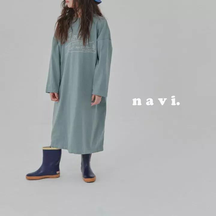 Navi - Korean Children Fashion - #childofig - Latte One-piece - 5