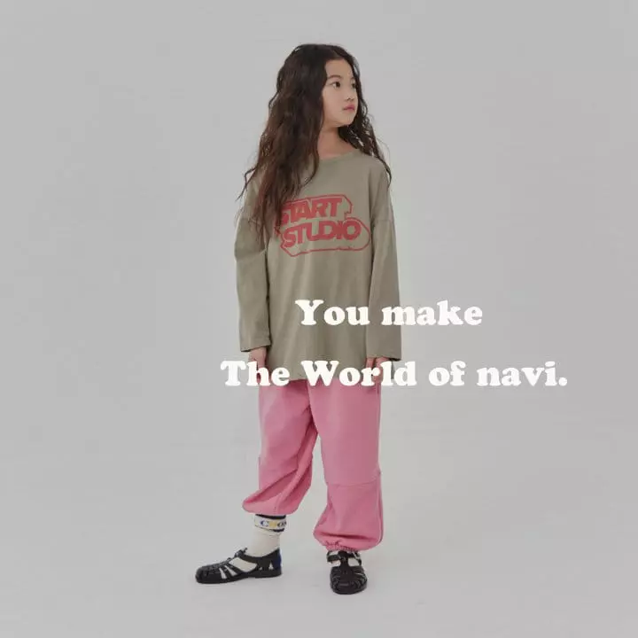 Navi - Korean Children Fashion - #designkidswear - Star Tee - 2