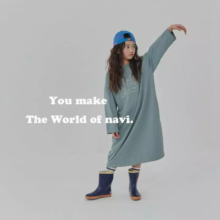 Navi - Korean Children Fashion - #designkidswear - Latte One-piece - 7