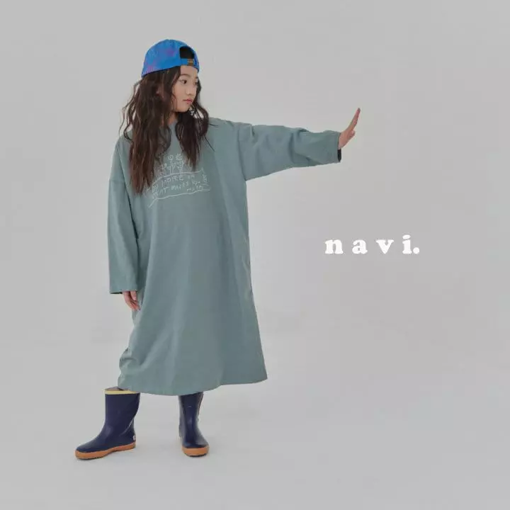 Navi - Korean Children Fashion - #discoveringself - Latte One-piece