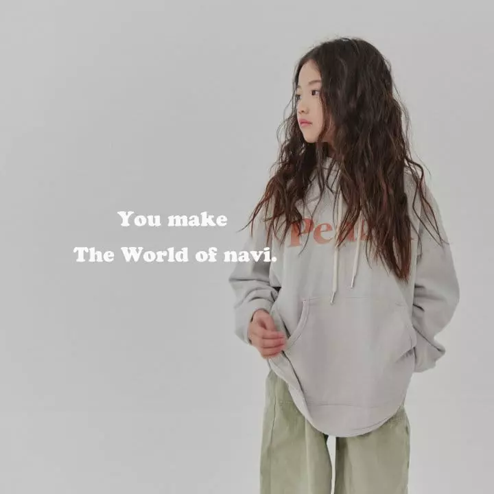 Navi - Korean Children Fashion - #fashionkids - Peach Hoody Tee - 11