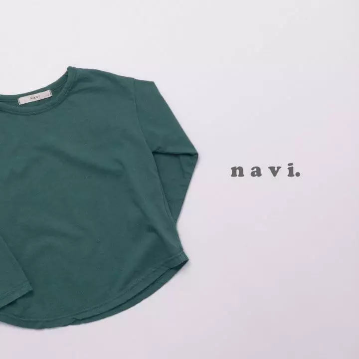 Navi - Korean Children Fashion - #kidsshorts - Single Tee - 6