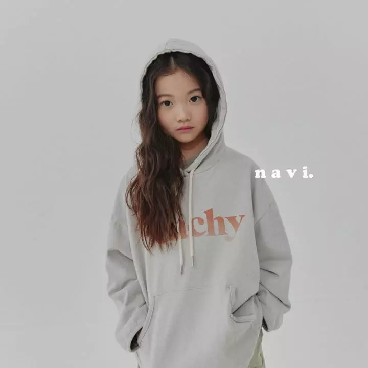 Navi - Korean Children Fashion - #kidsshorts - Peach Hoody Tee - 12