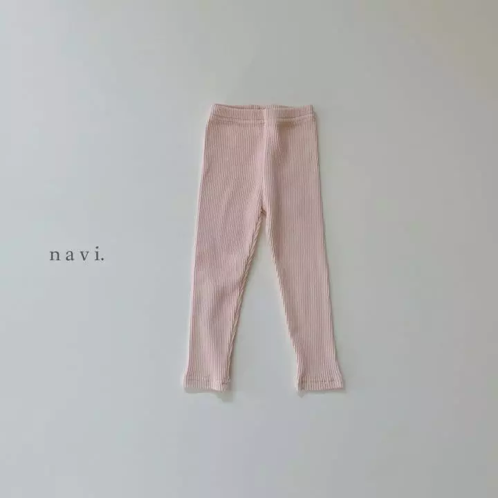 Navi - Korean Children Fashion - #kidsstore - Rib Leggings - 5