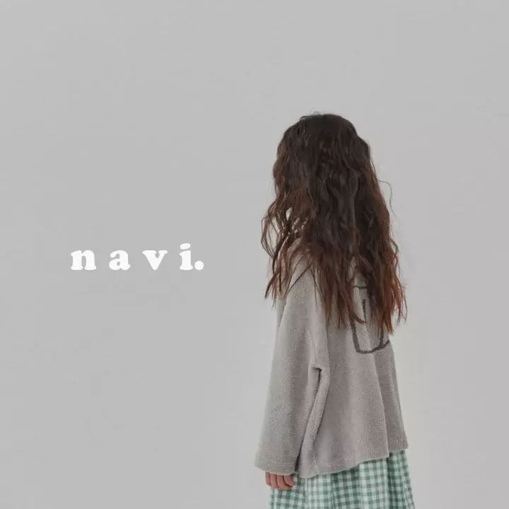 Navi - Korean Children Fashion - #kidsshorts - Towel Cardigan - 4