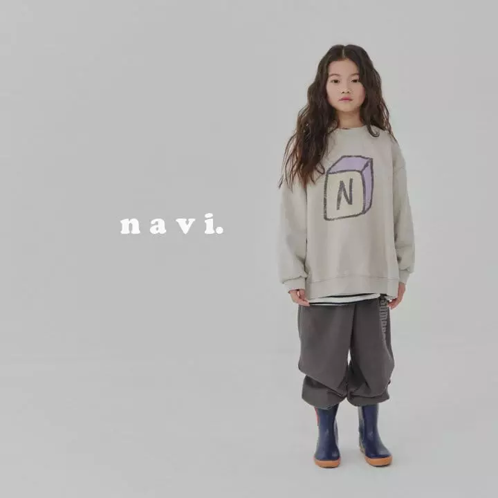 Navi - Korean Children Fashion - #minifashionista - Dice Sweatshirt - 7