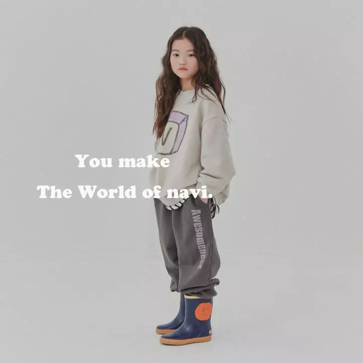 Navi - Korean Children Fashion - #todddlerfashion - Dice Sweatshirt - 9