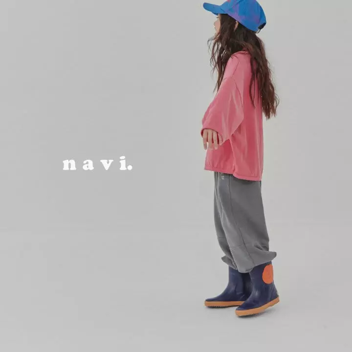Navi - Korean Children Fashion - #todddlerfashion - Font Tee - 6