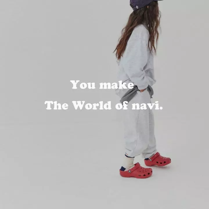 Navi - Korean Children Fashion - #toddlerclothing - Friends Half Zip-up - 7