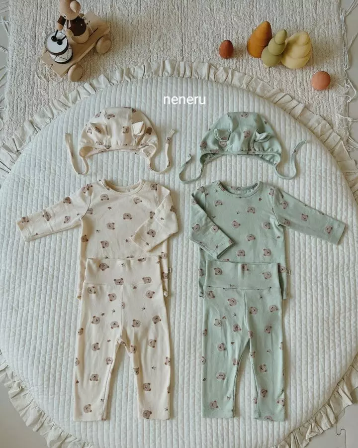Neneru - Korean Baby Fashion - #babyclothing - Honey Easywear with Bonnet - 3