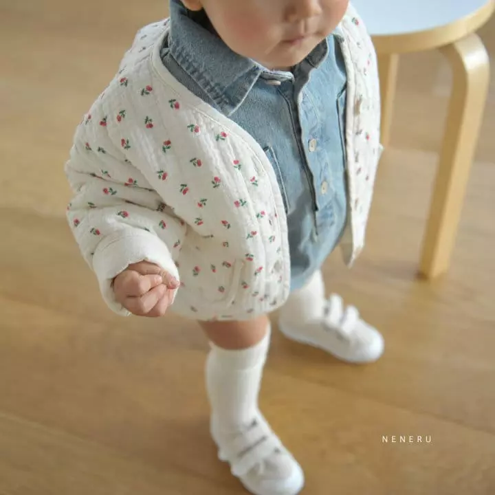 Neneru - Korean Baby Fashion - #babyfashion - Tori Cherry Jacket - 10