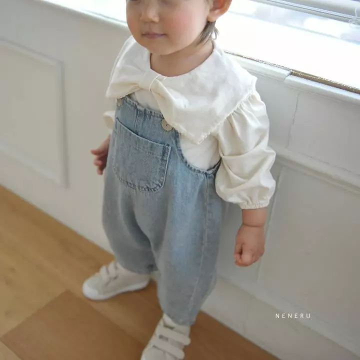 Neneru - Korean Baby Fashion - #babyoninstagram - Ribbon Tee