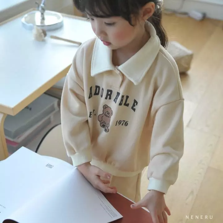 Neneru - Korean Baby Fashion - #babyootd - Adorable Top Bottom Set - 5