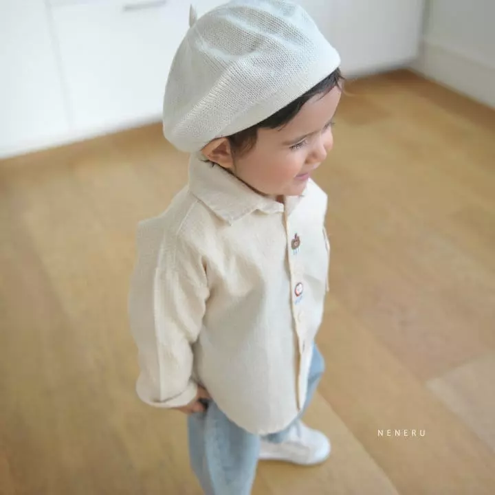 Neneru - Korean Baby Fashion - #babyoninstagram - Baby Desert Shirt - 4