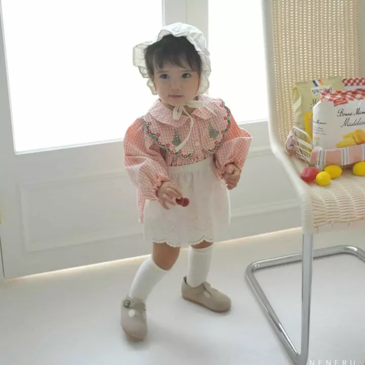 Neneru - Korean Baby Fashion - #babyoutfit - Margaret Apron - 7